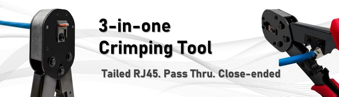 RJ45-kontaktmontering multifunktionellt praktiskt verktygsförslag